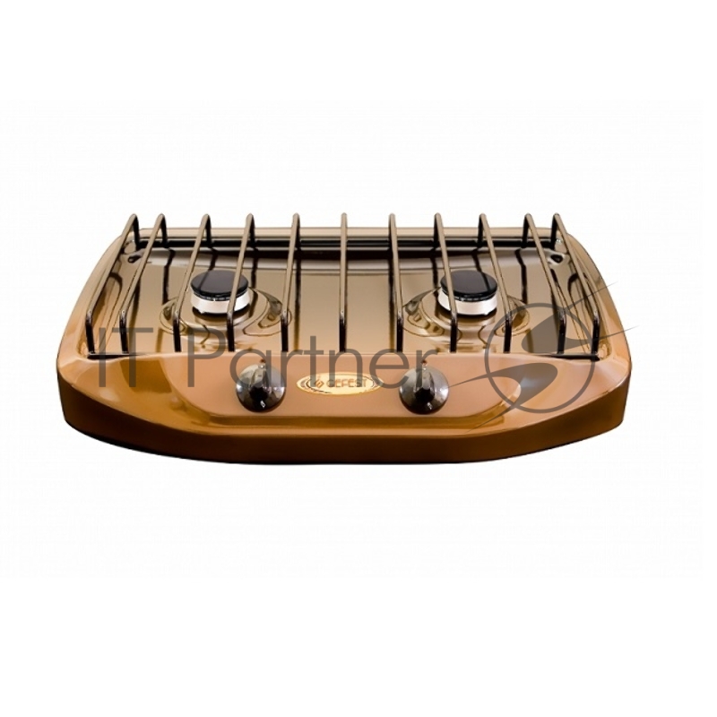 Плита Газовая Gefest 700-02 коричневый (настольная)