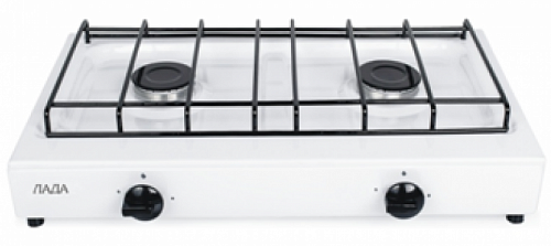 Газовая плита ЛАДА 1217 W настольная, белый