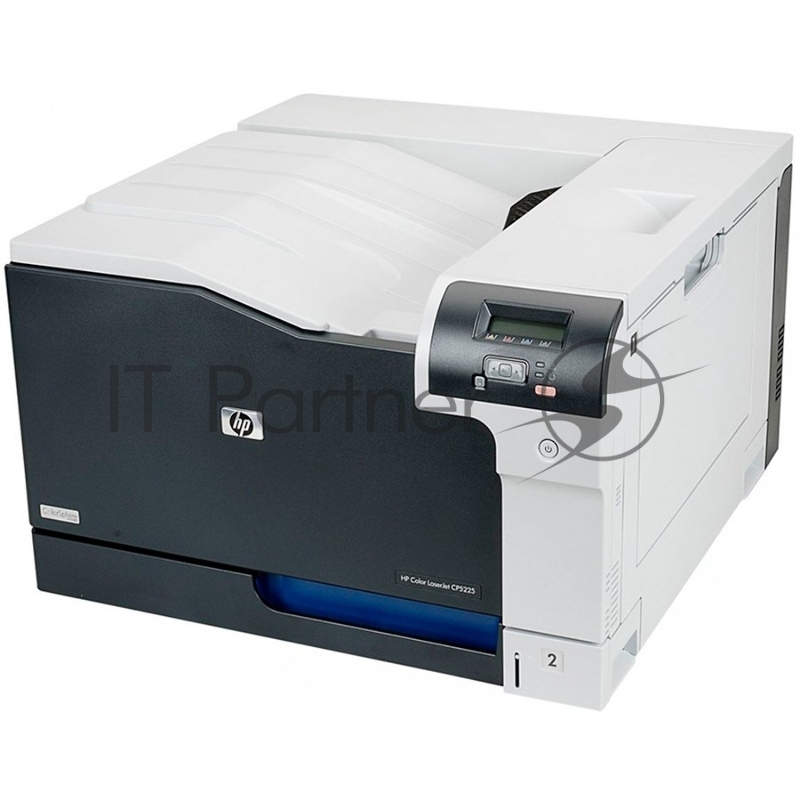 Цветной лазерный принтер HP Color LaserJet CP5225n A3, 600x600dpi, бело-серый (USB2.0, LAN)