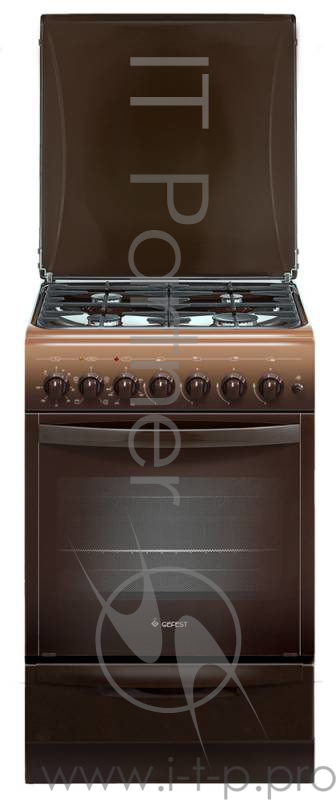 Плита Газовая Gefest ПГЭ 5102-02 0001 коричневый
