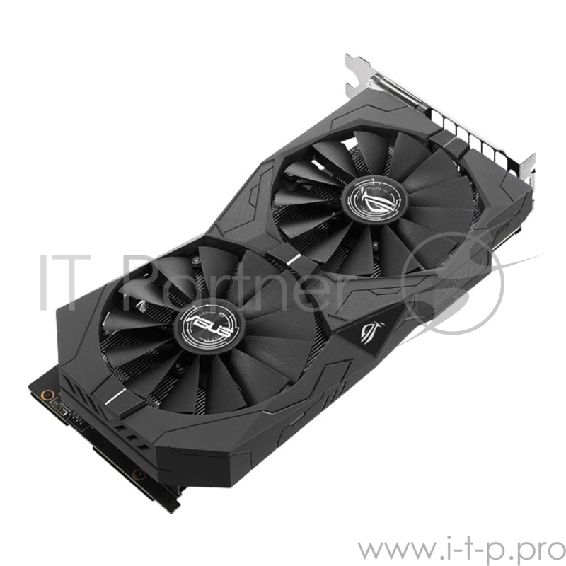 Видеокарта ASUS GeForce GTX 1050 Ti 4ГБ STRIX-GTX1050TI-O4G-GAMING (GeForce GTX 1050 Ti, DDR5, 2xDVI, HDMI, DP) (PCI-E)