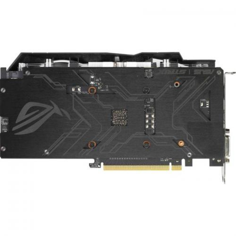 Видеокарта ASUS GeForce GTX 1050 Ti 4ГБ STRIX-GTX1050TI-O4G-GAMING (GeForce GTX 1050 Ti, DDR5, 2xDVI, HDMI, DP) (PCI-E)