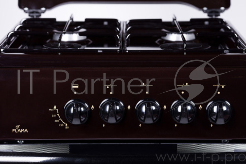 Газовая плита Flama FG 2402 B коричневый