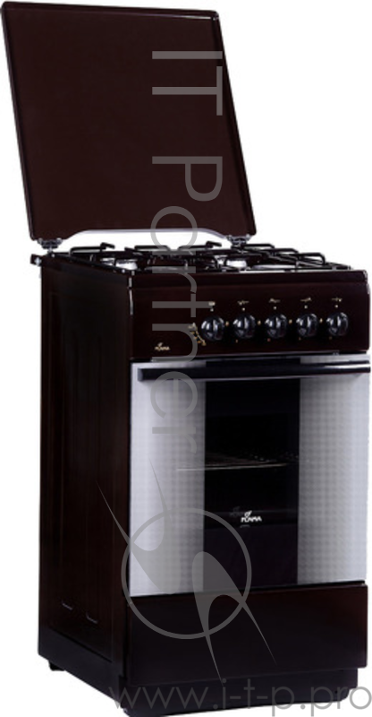 Газовая плита Flama FG 2402 B коричневый