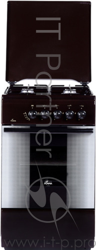 Газовая плита Flama FG 2402 B коричневый