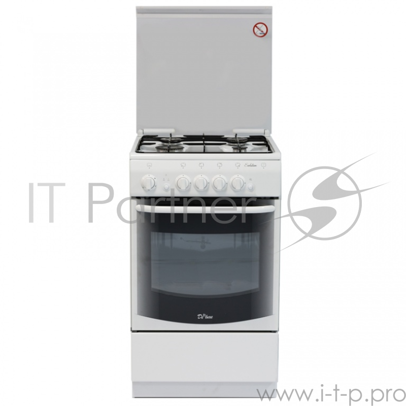 Газовая плита De Luxe 5040.44г ЧР белый