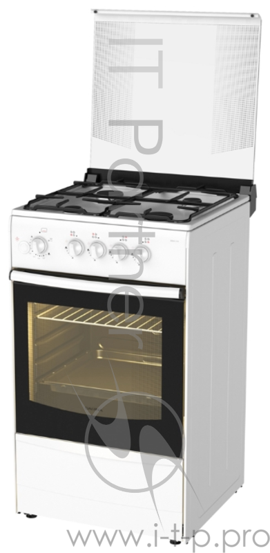 Газовая плита Darina 1B1 GM441 018 W белый/черный