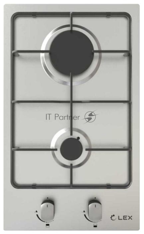 Газовая варочная поверхность Lex GVS 320 IX нержавеющая сталь