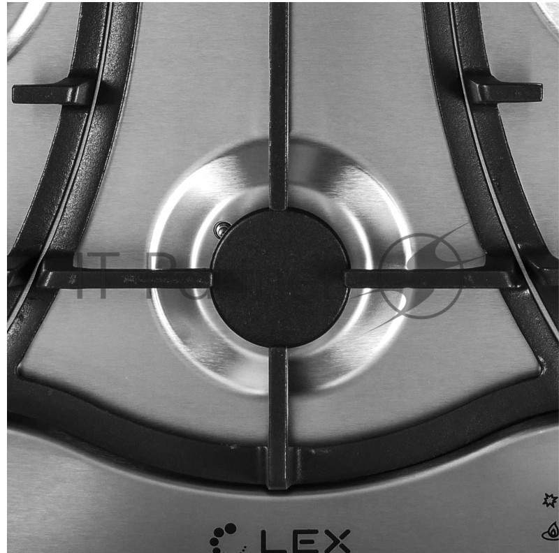 Газовая варочная поверхность Lex GVS 643 IX нержавеющая сталь