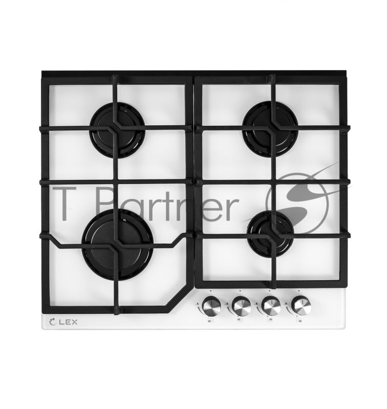 Газовая варочная поверхность Lex GVG 642 WH белый