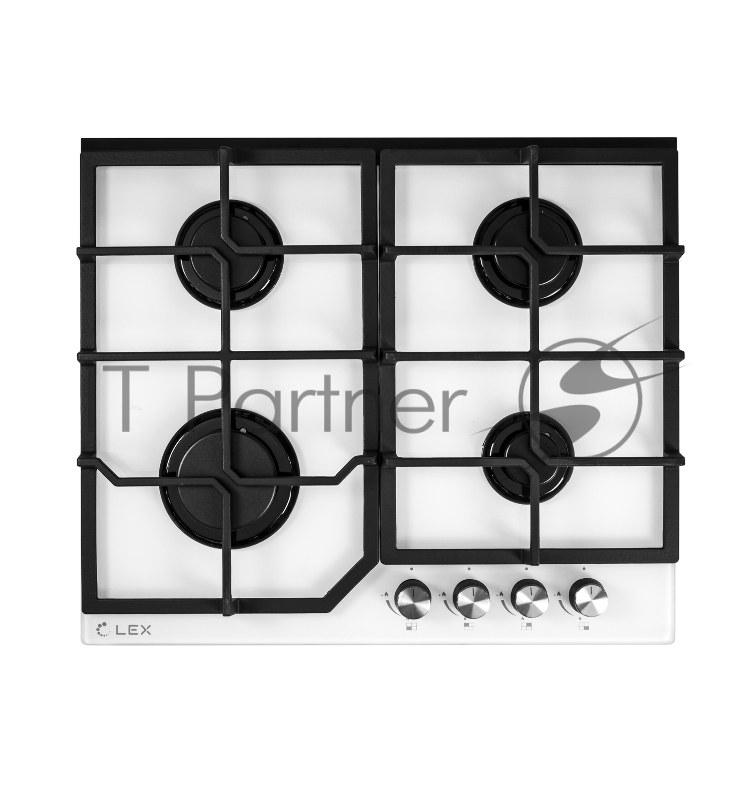 Газовая варочная поверхность Lex GVG 642 WH белый