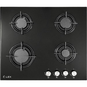 Газовая варочная поверхность Lex GVG 641 BL черный