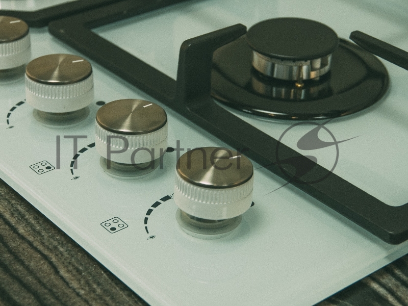 Газовая варочная поверхность Lex GVG 640-1 WH белый