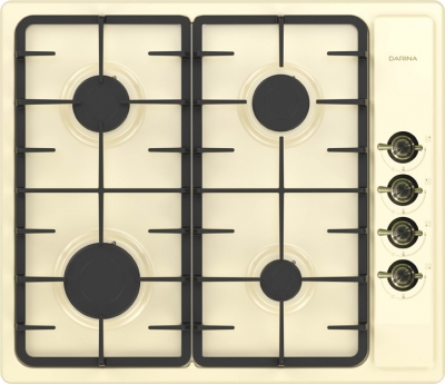 Газовая варочная поверхность Darina 1T38 BGM 341 12 Bg бежевый