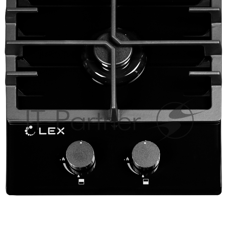 Газовая варочная поверхность Lex GVG 321 BL черный