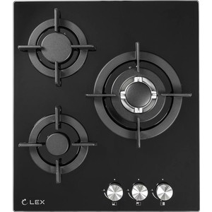 Газовая варочная поверхность Lex GVG 430 BL черный