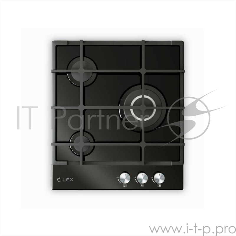 Газовая варочная поверхность Lex GVG 431 BL черный