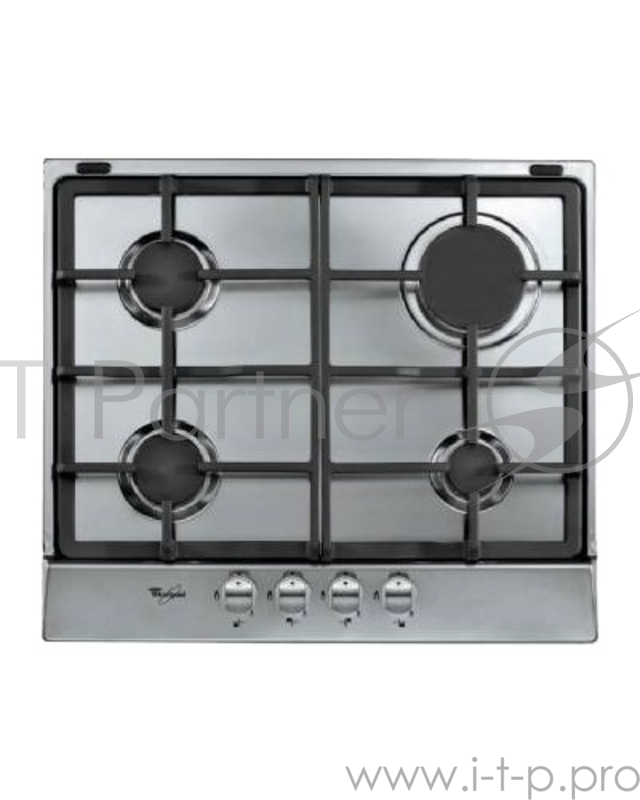 Варочная поверхность газовая Whirlpool AKR 351/IX серебристый