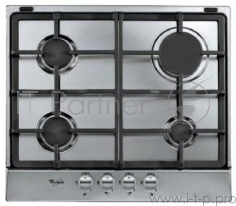Варочная поверхность газовая Whirlpool AKR 361/IX нержавеющая сталь