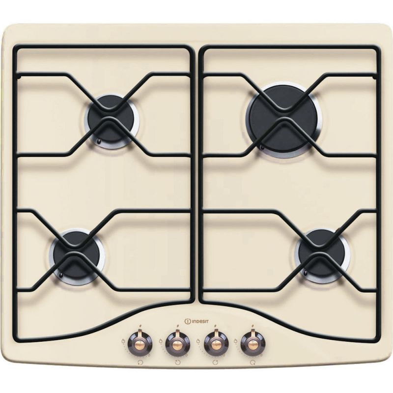 Варочная поверхность газовая Indesit PN 642 /I (OW) бежевый