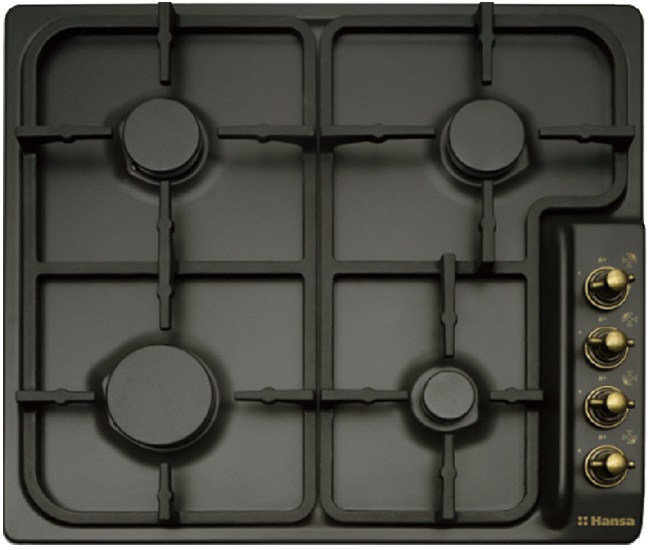 Варочная поверхность газовая Hansa BHGA62039 антрацит