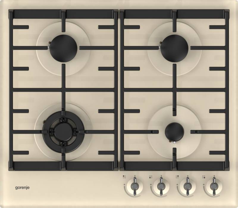 Варочная поверхность газовая Gorenje Infinity GTW6INI бежевый