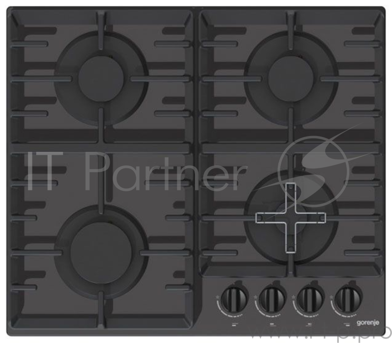 Варочная поверхность газовая Gorenje GT641ZB черный