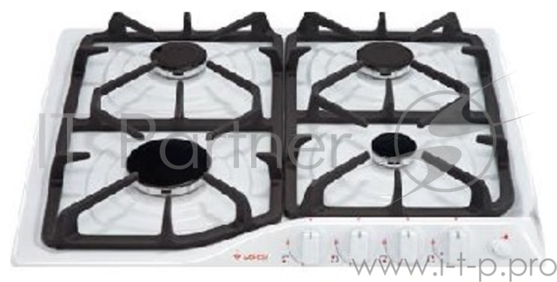 Варочная поверхность газовая Gefest СН 1210 К4, эмалированная сталь, белая