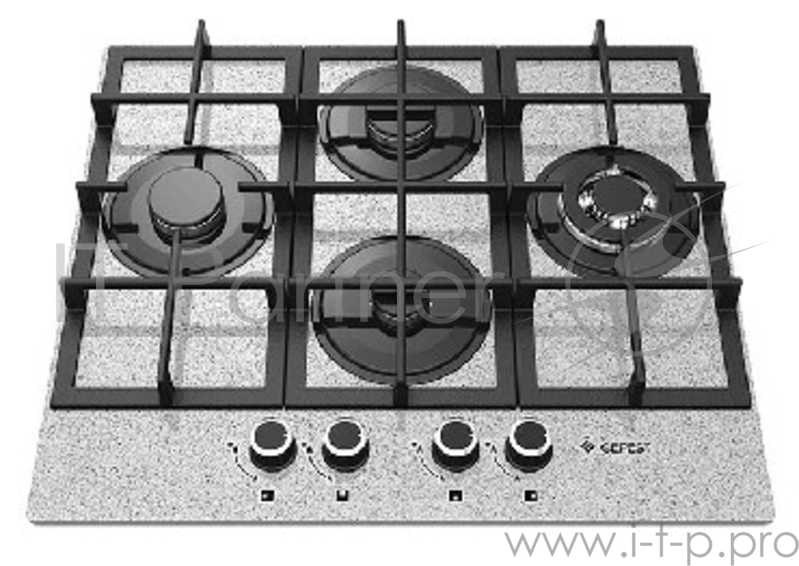 Варочная поверхность газовая Gefest ПВГ 2231-01 К46 серый