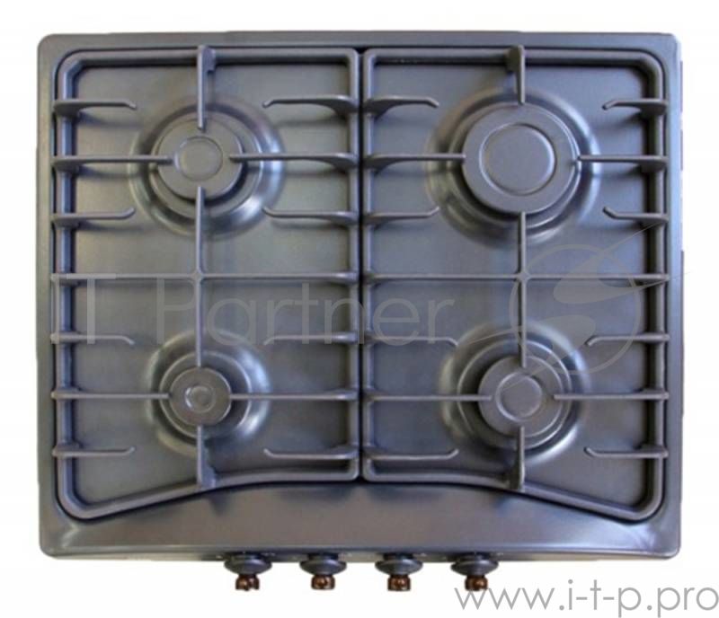 Варочная поверхность газовая Electronicsdeluxe 5840.00-007гмв ЧР черный матовый