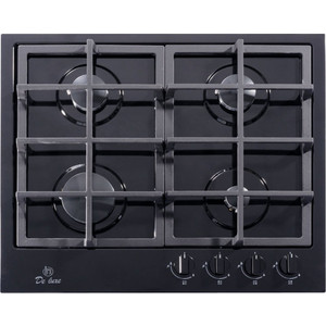 Варочная поверхность газовая DeLuxe TG4 750231F-075 черный