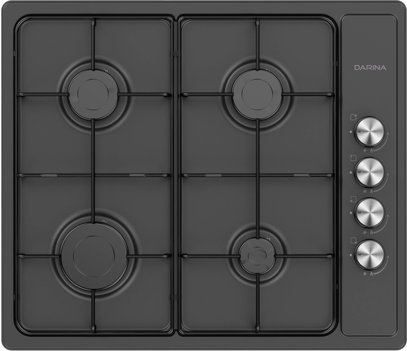 Варочная поверхность газовая Darina T1 BGM 341 11 At антрацит