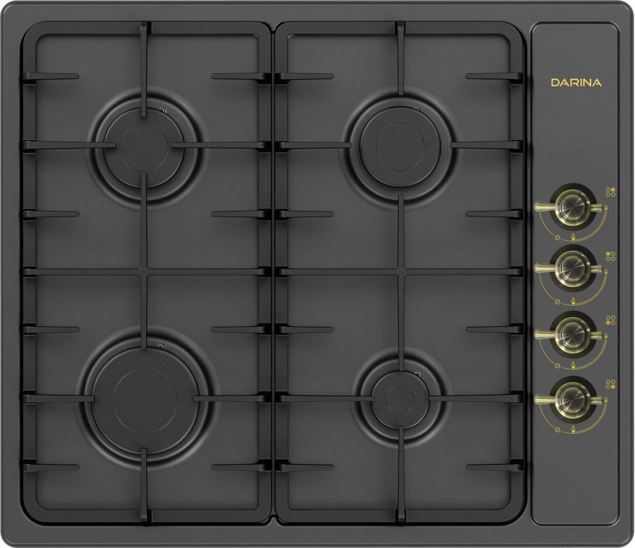 Варочная поверхность газовая Darina 1T18 BGM 341 12 At антрацит