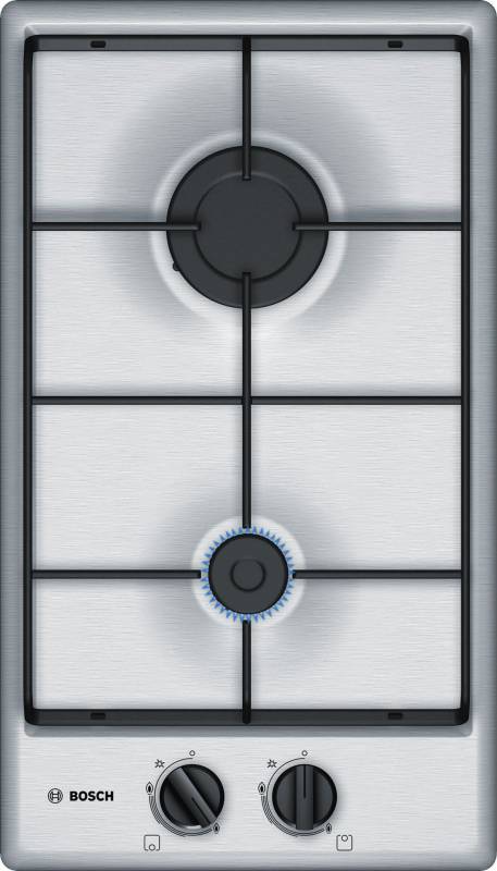 Варочная поверхность газовая Bosch PGB3B5B80 нержавеющая сталь