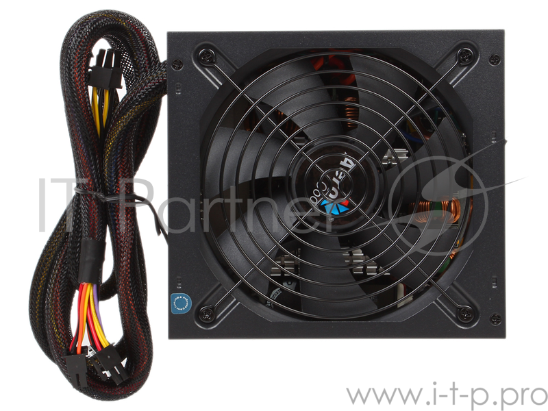 Блок питания Aerocool 750W HIGGS-750W ATX v2.4, КПД )90%, модульный, 4x PCI-E (6+2-Pin), 8x SATA, 5x