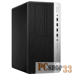 Компьютер HP ProDesk 600 G3 MT 1HK50EA (Core i5 7500-3.40ГГц, 8ГБ, 256ГБ SSD, HDG, DVDRW, LAN, W10 Pro) + клавиатура + мышь