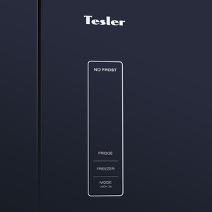 Холодильник TESLER RCD-480I BLACK GLASS