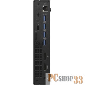 Компьютер Dell OptiPlex 5050 MFF 5050-8208 (Core i3 7100T-3.50ГГц, 4ГБ, 128ГБ SSD, HDG, LAN, Linux) + клавиатура + мышь