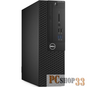 Компьютер Dell OptiPlex 3050 SFF 3050-6348 (Core i5 6500-3.20ГГц, 4ГБ, 500ГБ, HDG, DVDRW, LAN, W10 Pro) + клавиатура + мышь