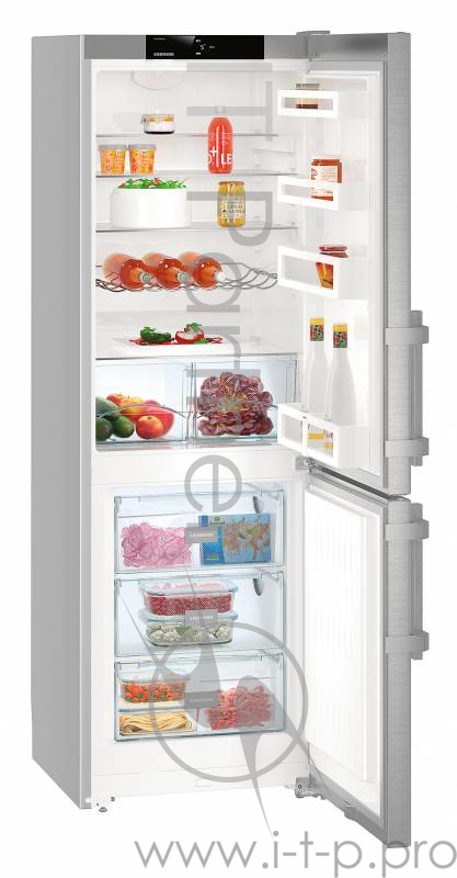 Холодильник Liebherr CUef 3515 нержавеющая сталь (двухкамерный)