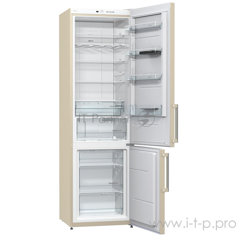 Холодильник Gorenje NRK6201GHC бежевый (двухкамерный)