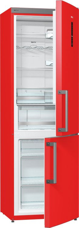 Холодильник Gorenje NRK6192MRD красный (двухкамерный)