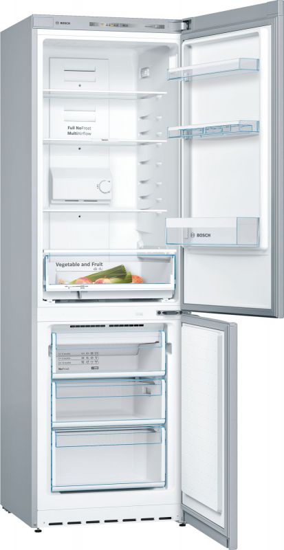 Холодильник Bosch KGN36NL14R покрытие Inox-look под нержавеющую сталь