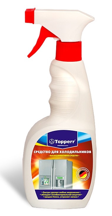 Средство для очистки холодильников и морозильных камер Topperr 3102, спрей, 500 мл