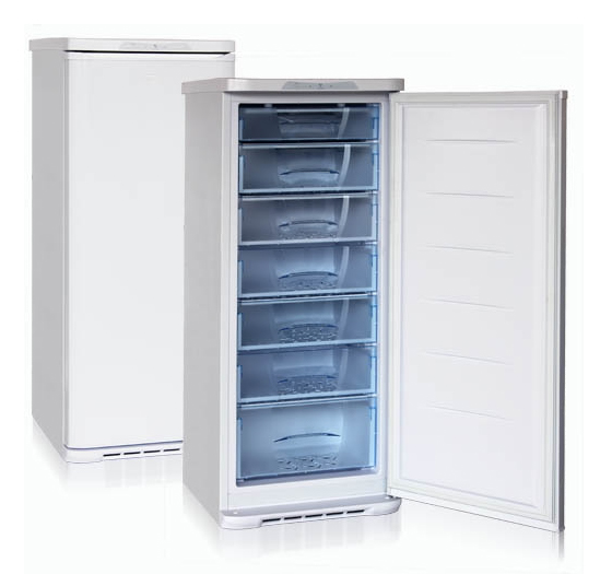 Морозильная камера Бирюса 146 белый