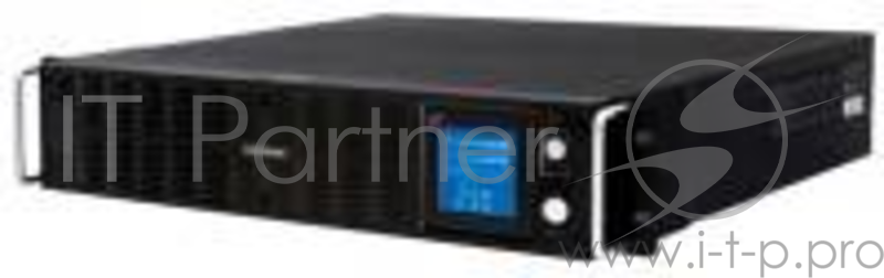 ИБП (UPS) 2U 19 RM 3000ВА CyberPower PR3000ELCDRT2U, черный (COM, USB)