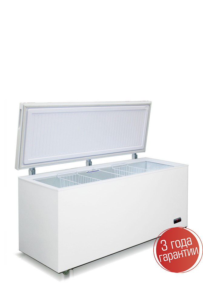 Морозильный ларь Бирюса Б-560VDK белый