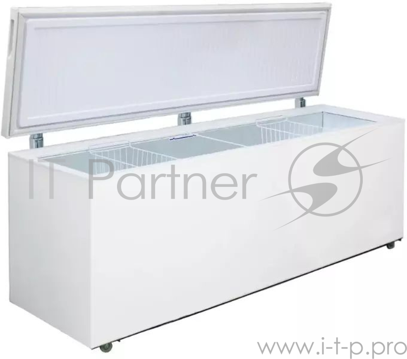 Морозильный ларь Бирюса Б-680VKQ белый 160Вт