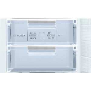 Морозильный шкаф встраиваемый Bosch GUD15A50RU белый