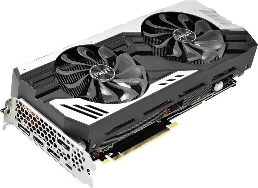 Видеокарта Palit PCI-E PA-RTX2070 JETSTREAM 8G nVidia GeForce RTX 2070 8192Mb 256bit GDDR6 1410/1400